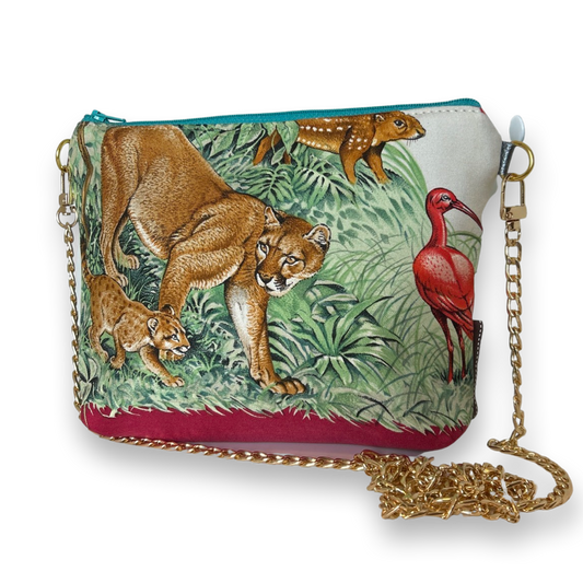 Equateur Vintage Scarf Crossbody Bag