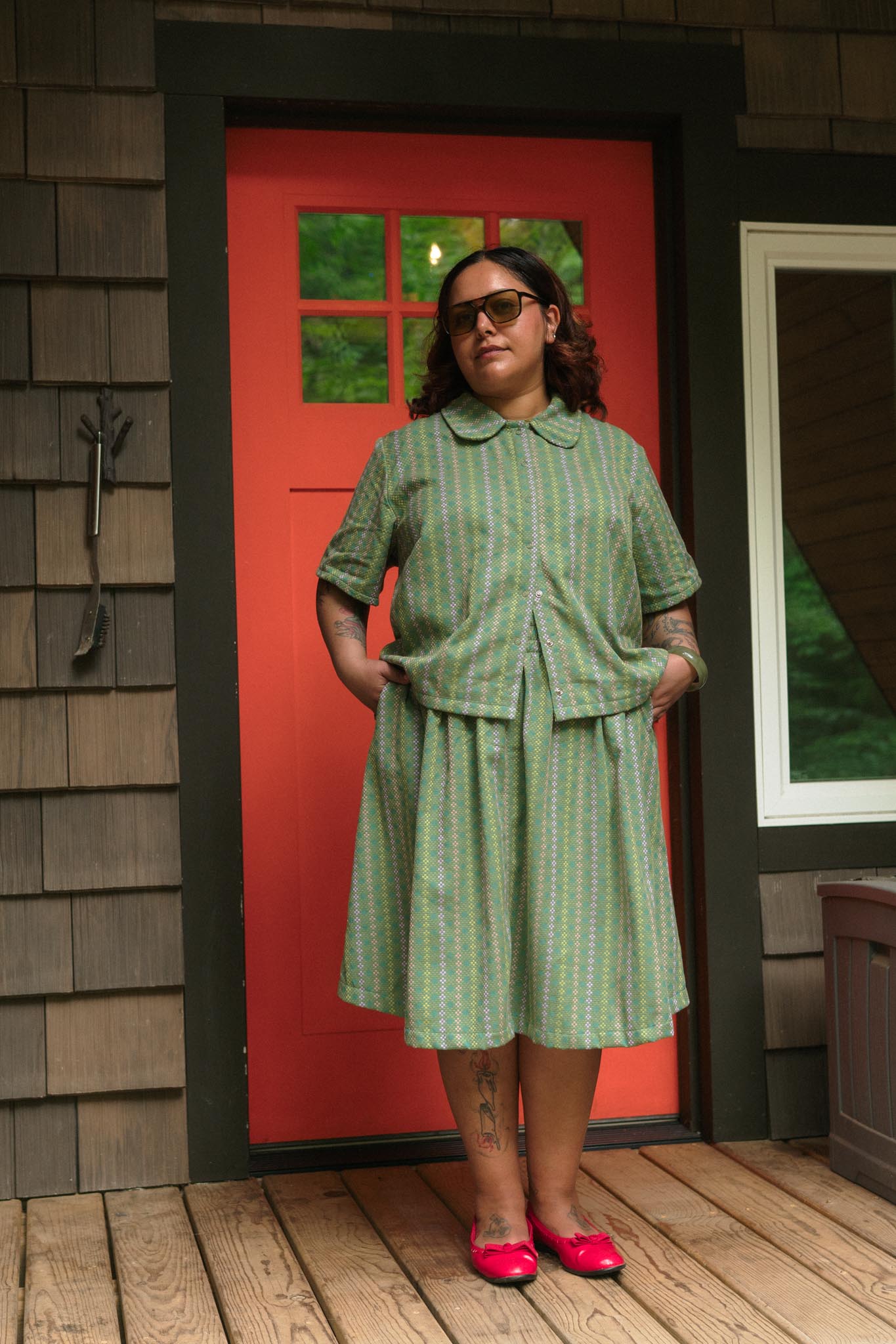 Afternoon Skirt (Updated) in Aloe