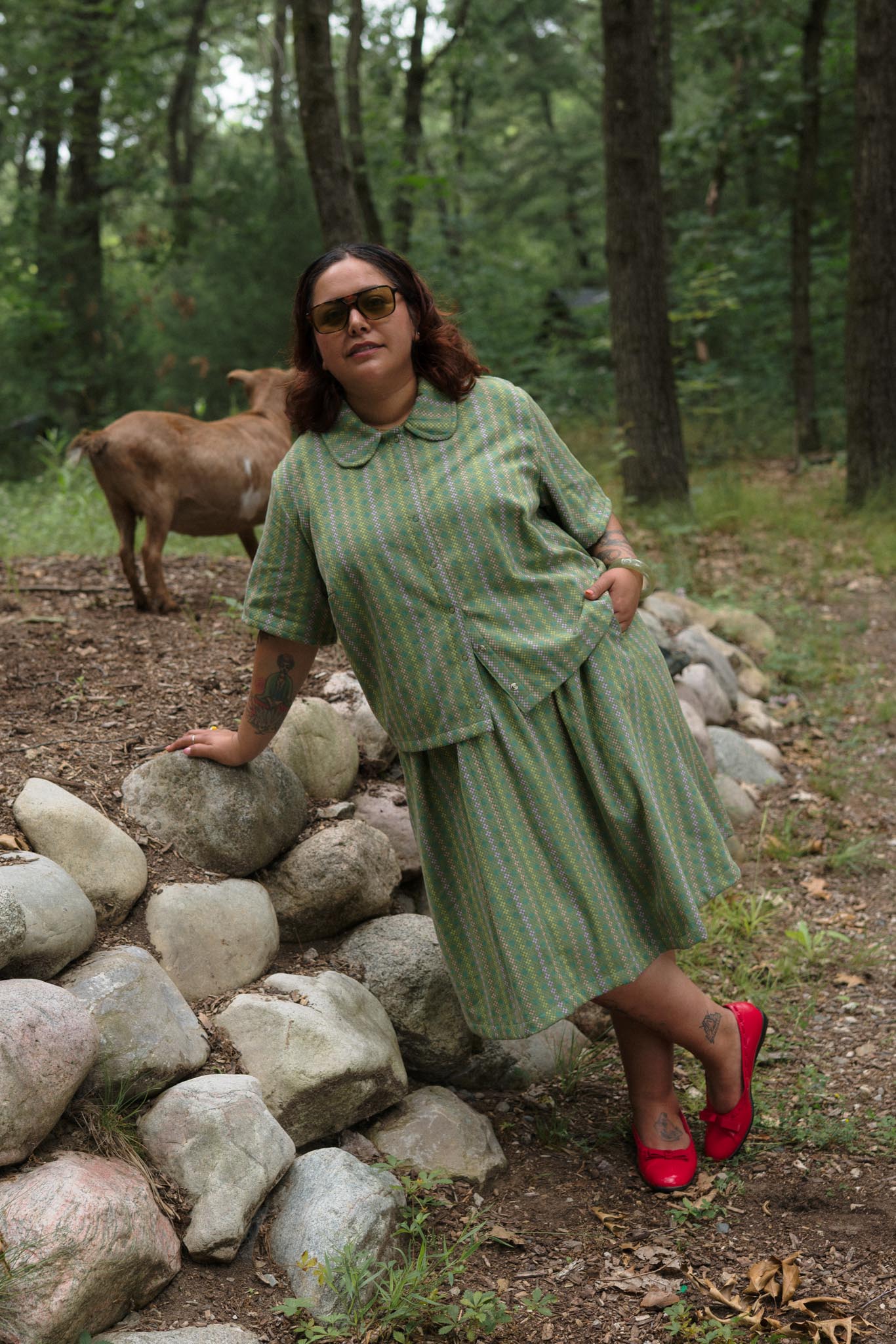 Ruthie Top (Updated) in Aloe