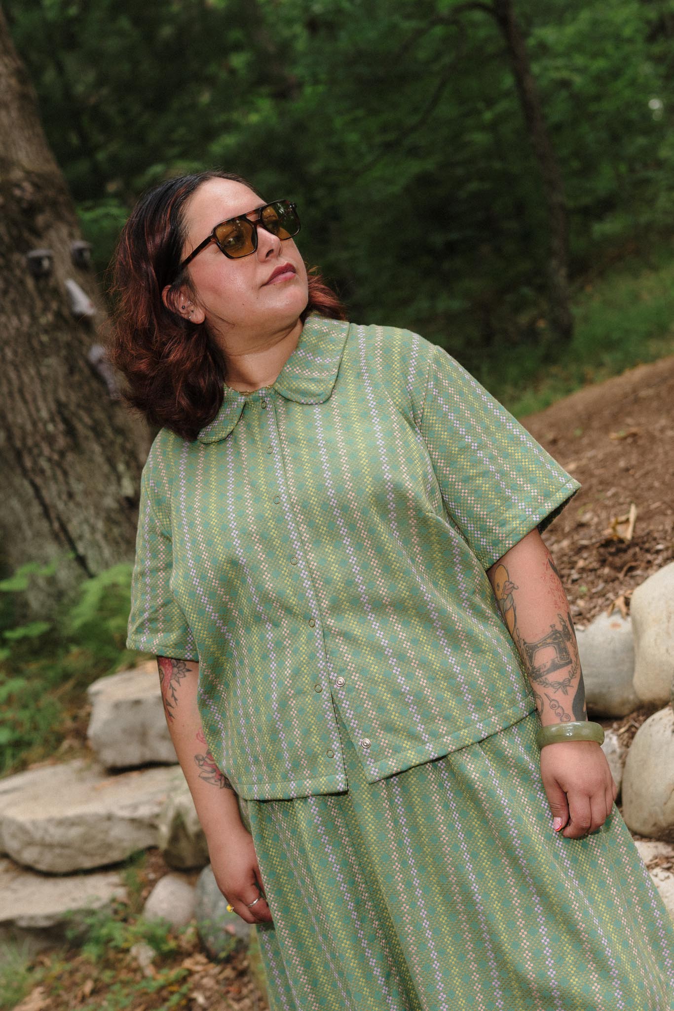 Ruthie Top (Updated) in Aloe