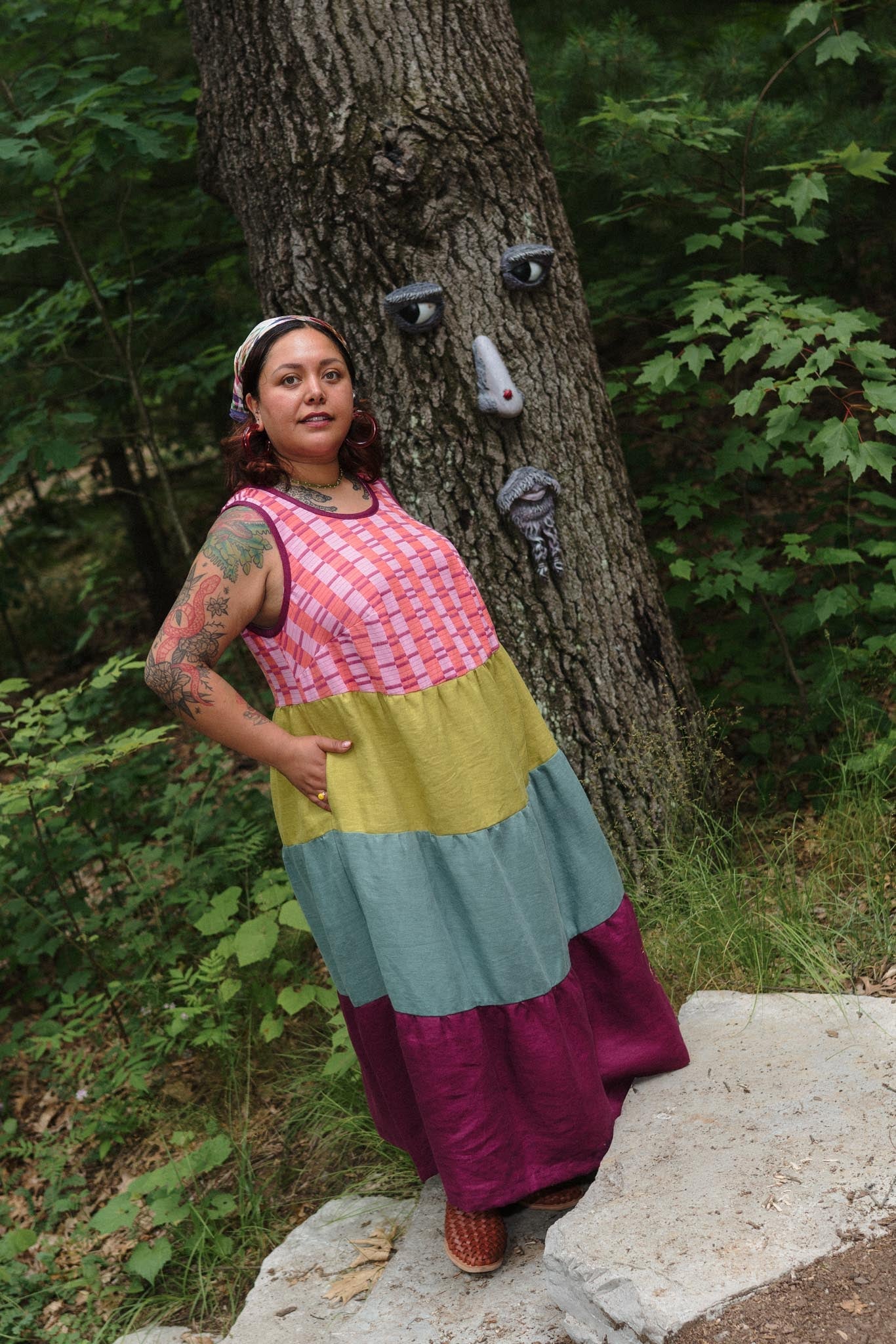 Willow Dress (Updated) in Flora