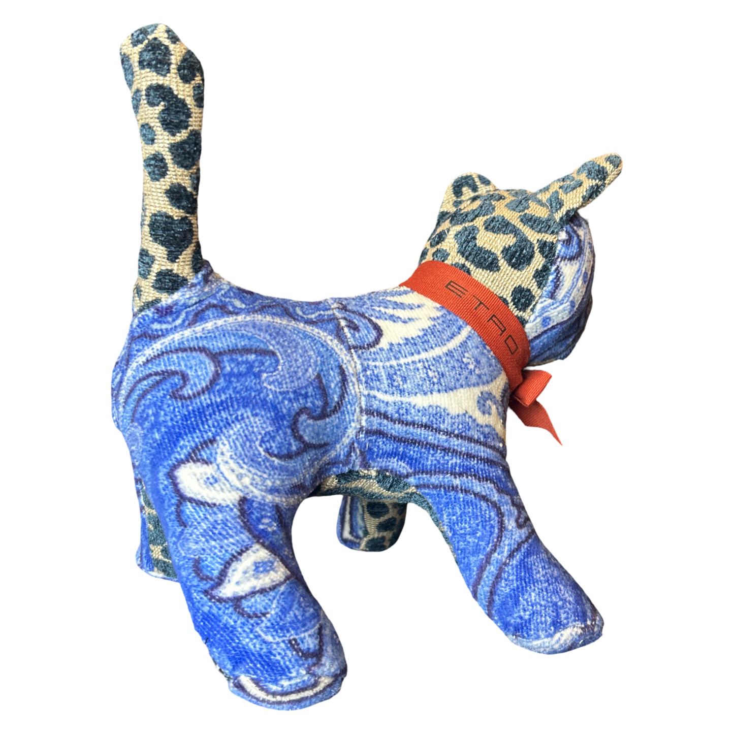 Paisley Terrycloth Patchwork Kitten