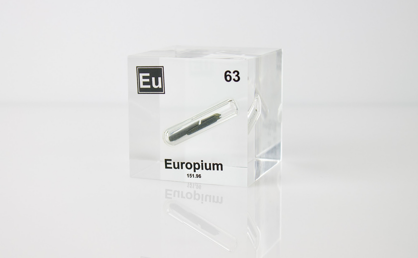 Europium Element Cube