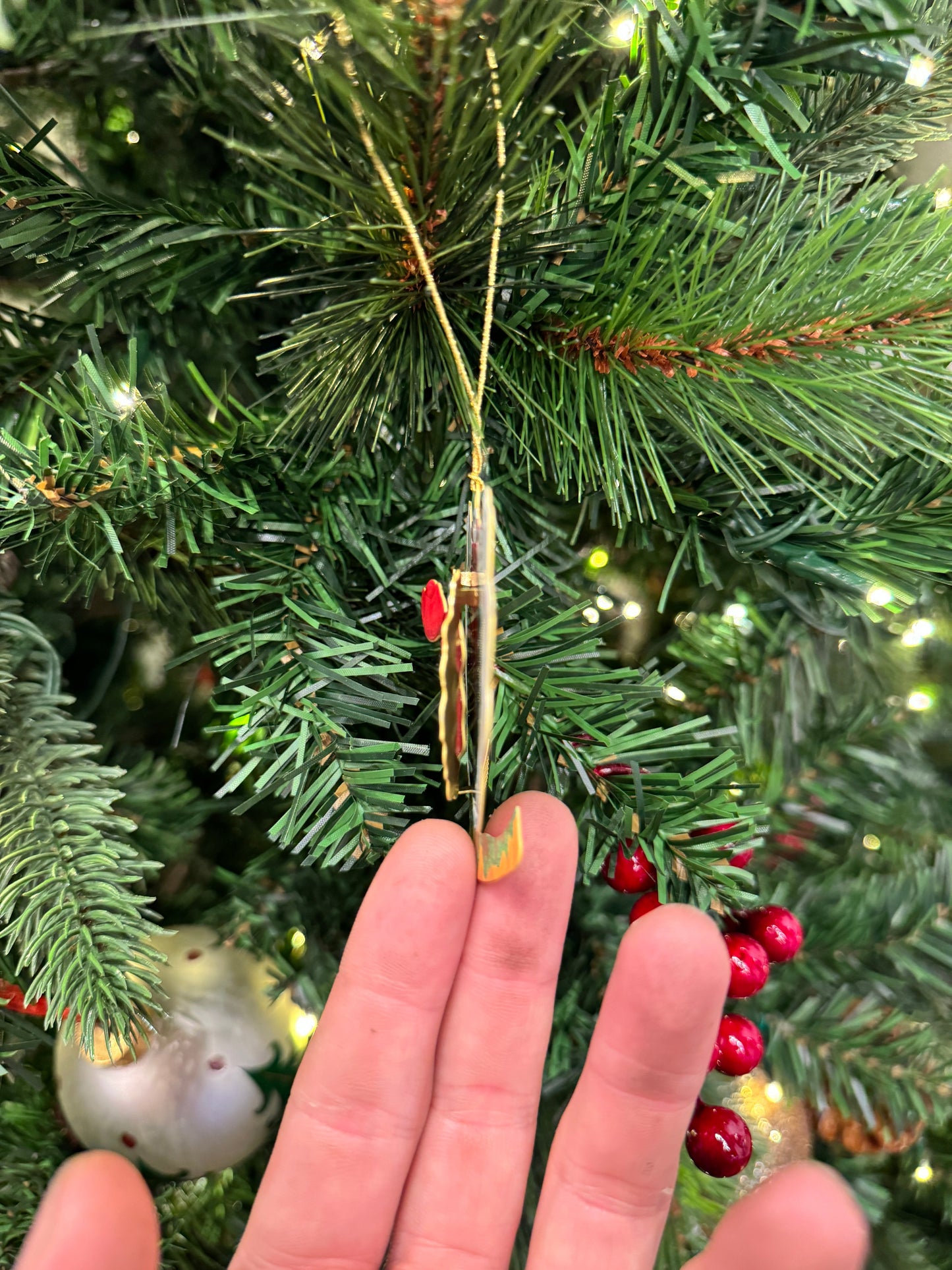 THE LOBSTER BABY JESUS ORNAMENT