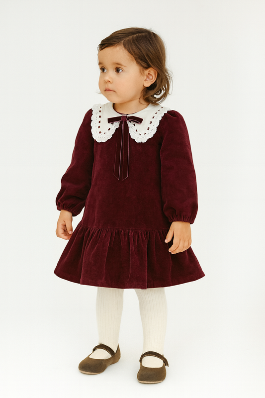 The Ophelia Dress | Mulberry Corduroy - Osadia Concept Store
