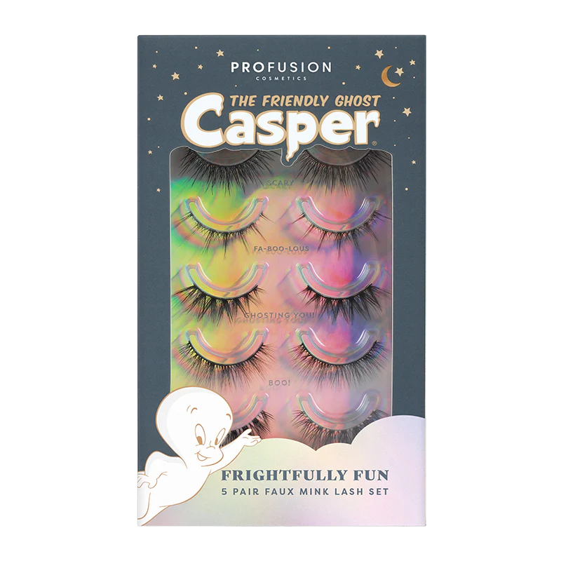 Casper The Friendly Ghost | DreamWorld 5 Pair Faux Mink Lash Set - Osadia Concept Store