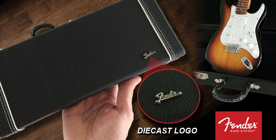 FENDER™ Miniature Black Guitar Case with Diecast Logo - Osadia Concept Store
