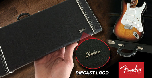 FENDER™ Miniature Black Guitar Case with Diecast Logo - Osadia Concept Store