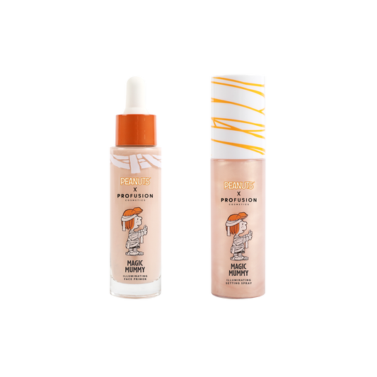 Peanuts Halloween | Magic Mummy Illuminating Face Primer & Setting Spray Set - Osadia Concept Store