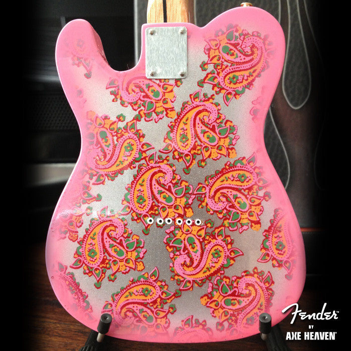 Fender™ Miniature Pink Paisley Telecaster™ Guitar Replica - Officially Licensed - Osadia Concept Store