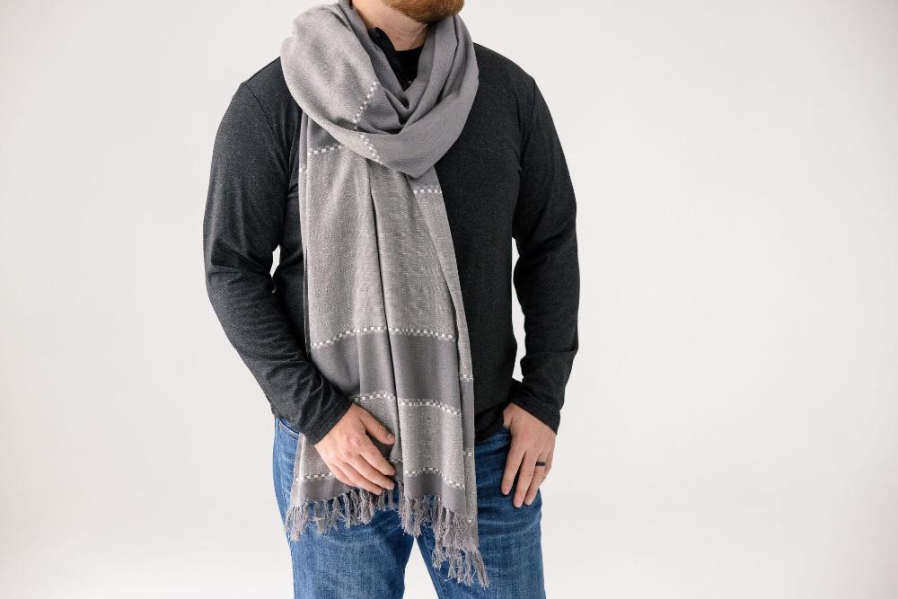 Fasil Handwoven Silk Shawl