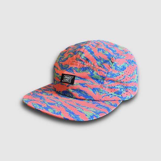 Bridgeport 5-Panel Camper Hat - Pink Tiger Camo