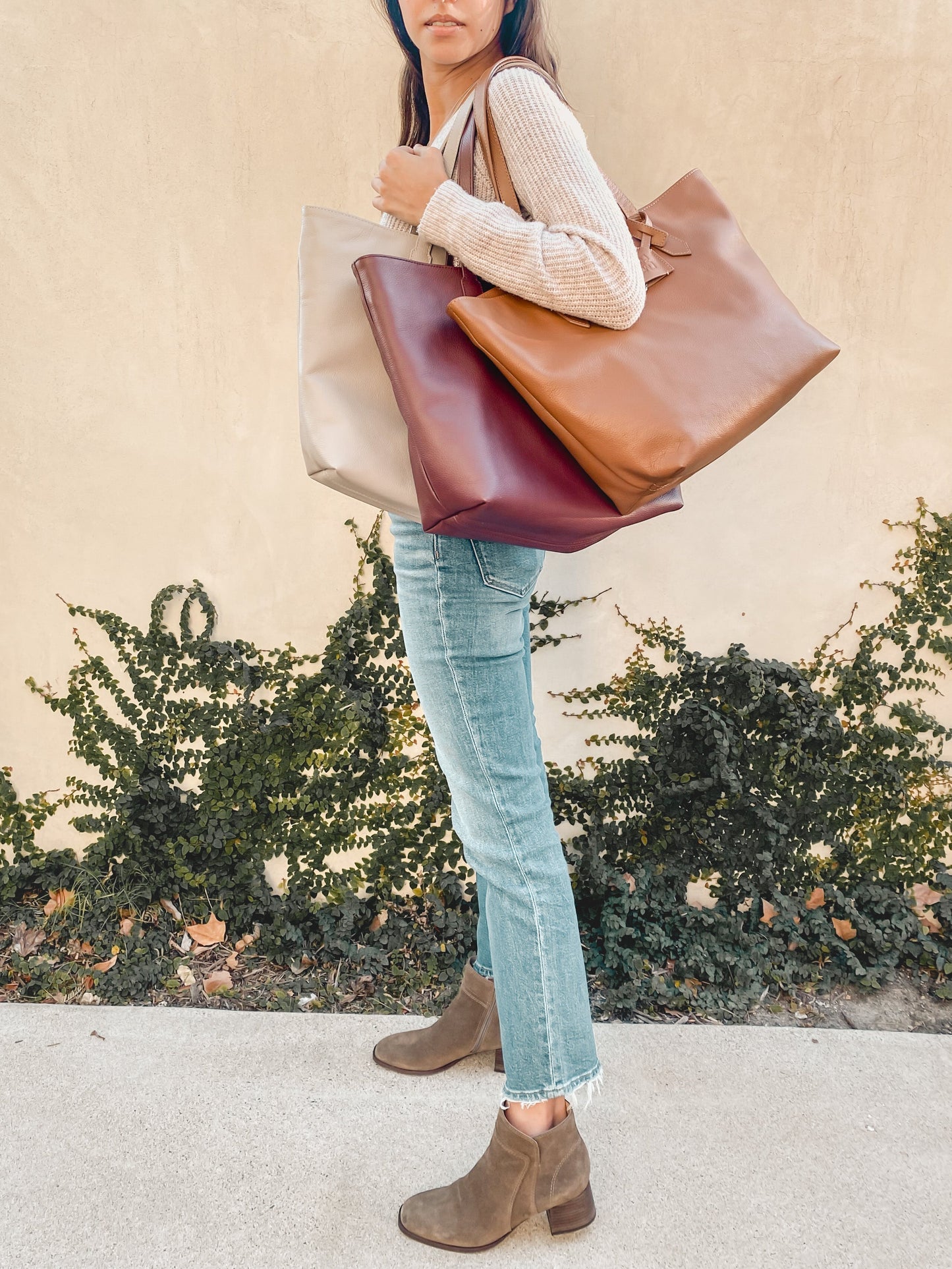 Martina Leather Tote