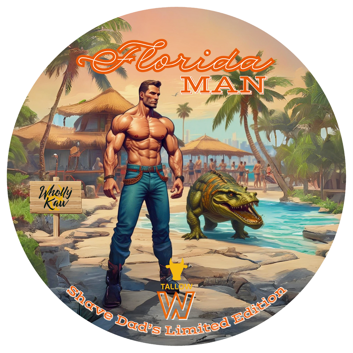 Florida Man Shaving Soap