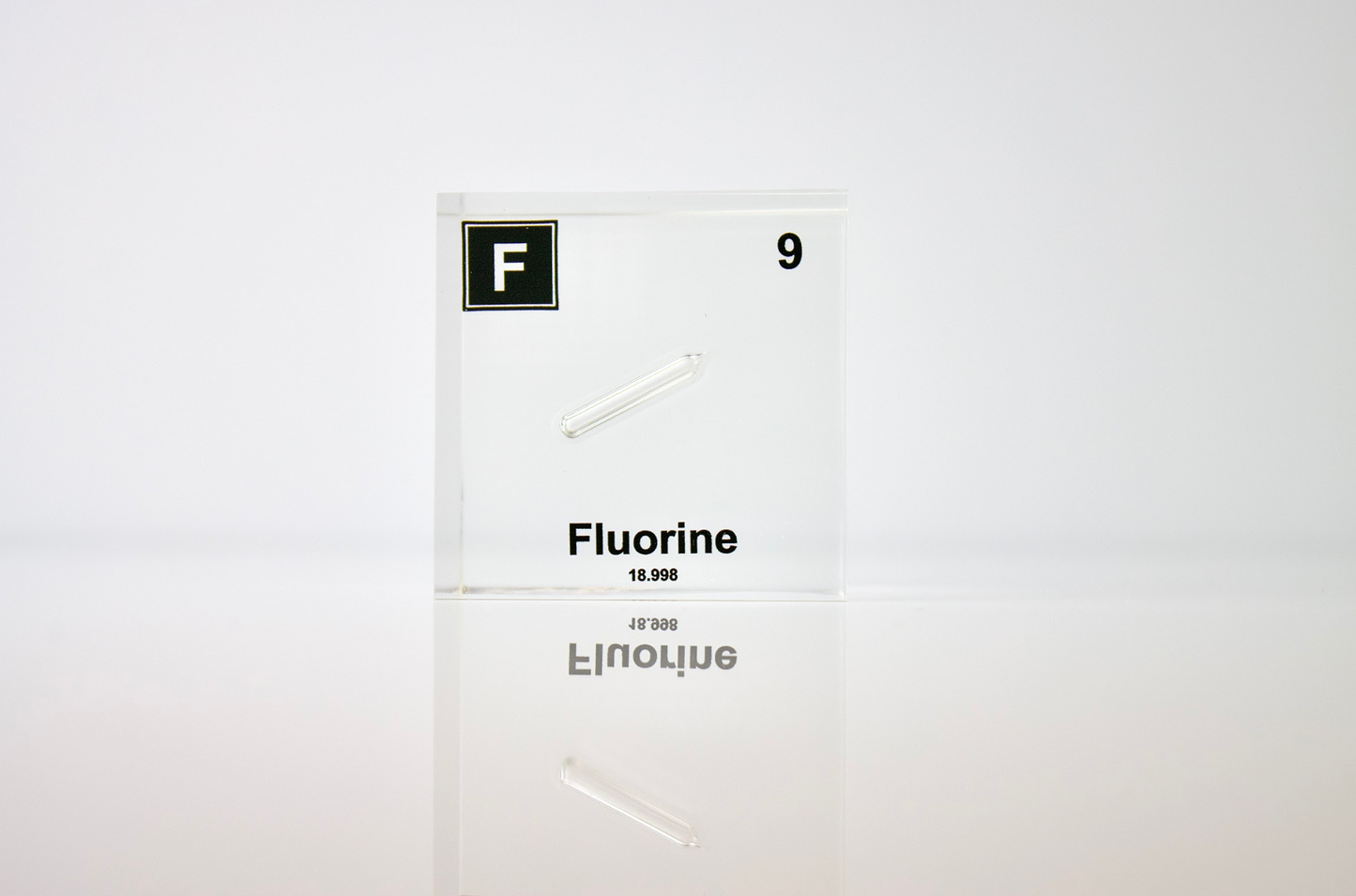 Fluorine Element Cube