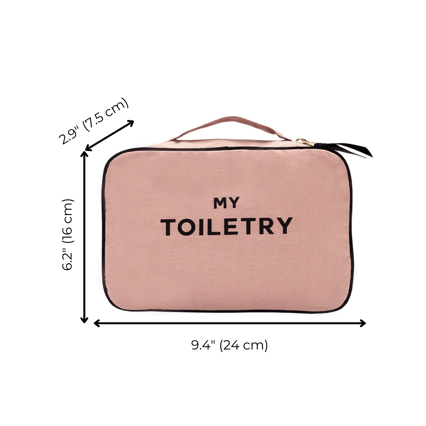Folding/Hanging Toiletry Case, Pink
