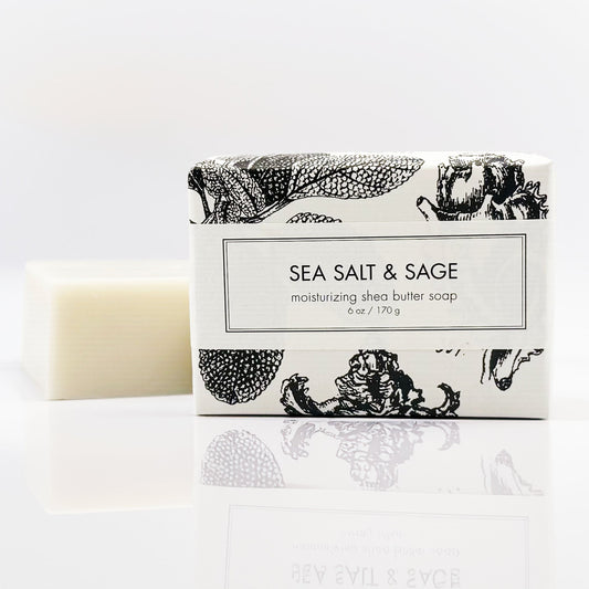 Sea Salt & Sage - Shea Butter Soap