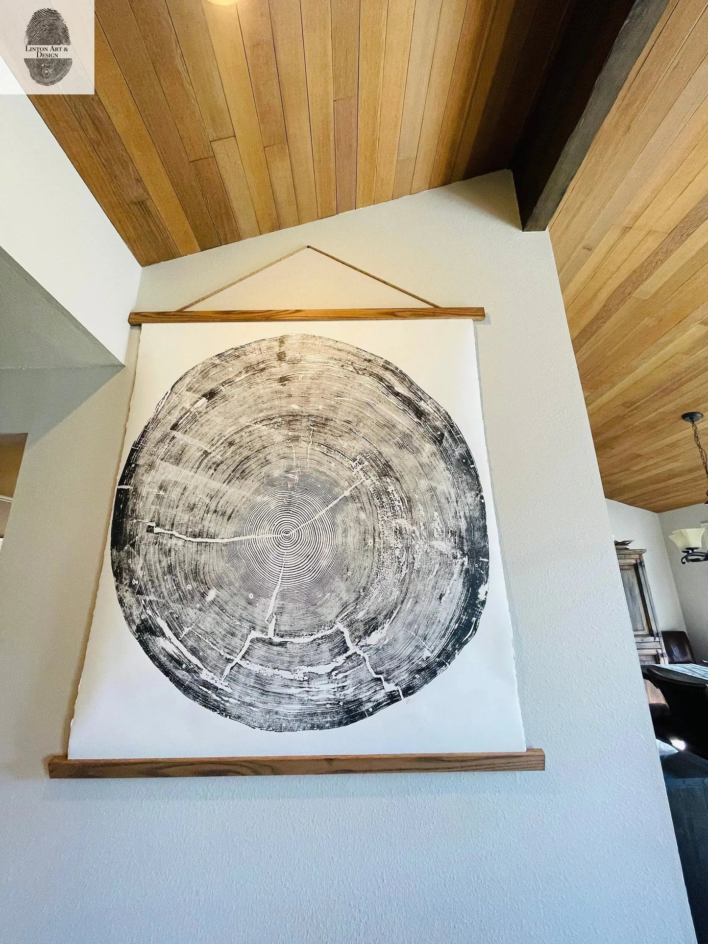 Oregon Coast Sitka Spruce - 52x60 - Tree Wall Art