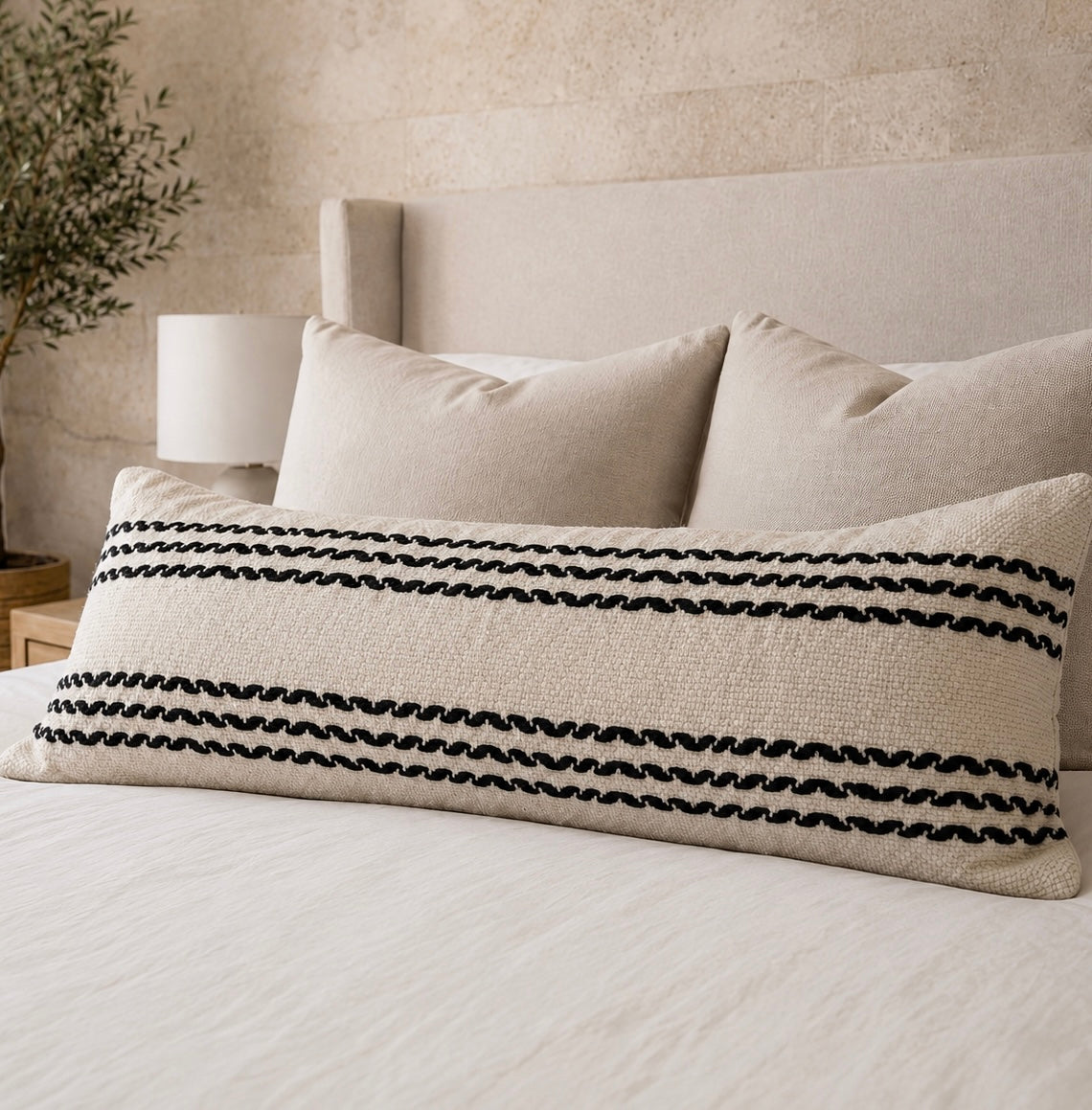 Amalfi Oversized Lumbar Pillow Cover