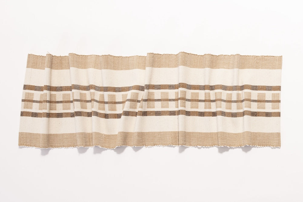 Gonder Handwoven Ethiopian Cotton Table Runner