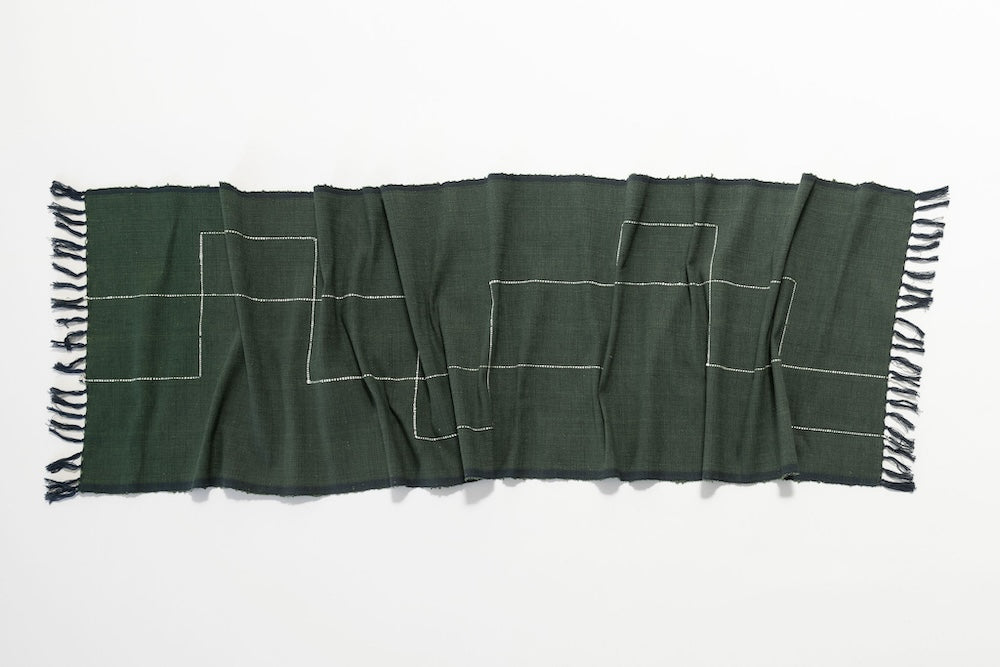 Rift Valley Handwoven Ethiopian Cotton Table Runner