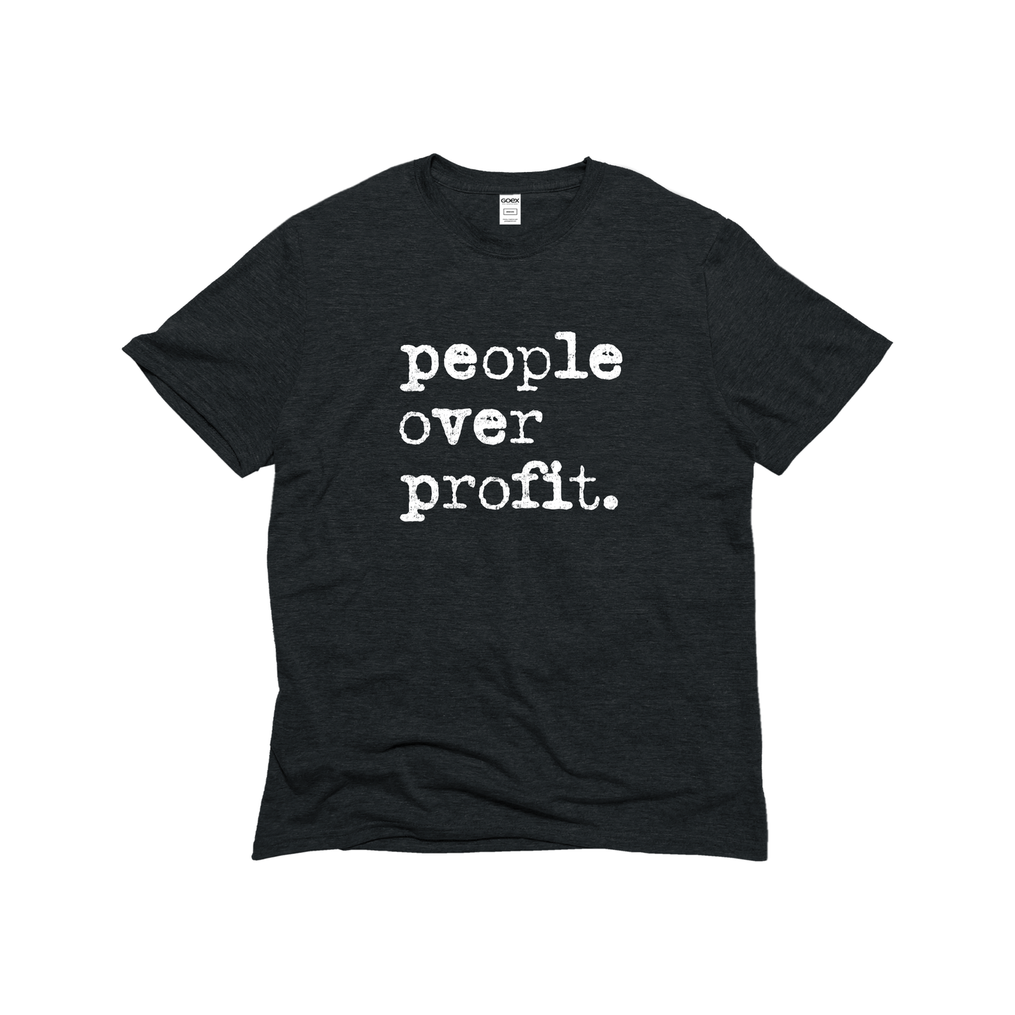 People over Profit Unisex Eco-Triblend Tee