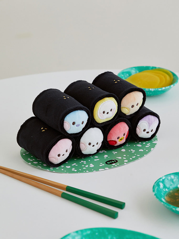 BTS x BT21 - Minini Bunsik Gimbap Plush Set - Osadia Concept Store
