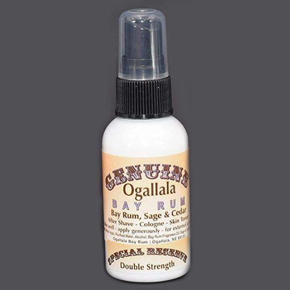 Ogallala Bay Rum, Sage & Cedar Pre Shave - After Shave - Skin Toner 2 Oz