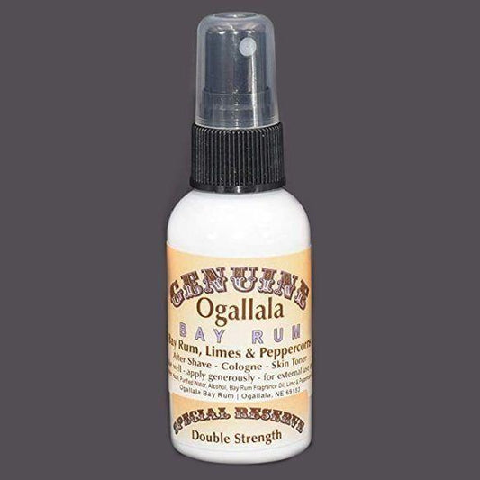 Ogallala Bay Rum, Limes & Peppercorns Double Strenght Pre Shave - After Shave - Skin Toner 2 Oz