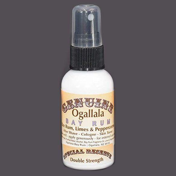 Ogallala Bay Rum, Limes & Peppercorns Pre Shave - After Shave - Skin Toner 2 Oz