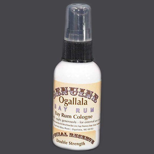Ogallala Bay Rum Special Reserve Double Strength Cologne 2 Oz