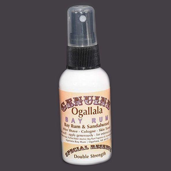 Ogallala Bay Rum & Sandalwood Pre Shave - After Shave - Skin Toner 2 Oz