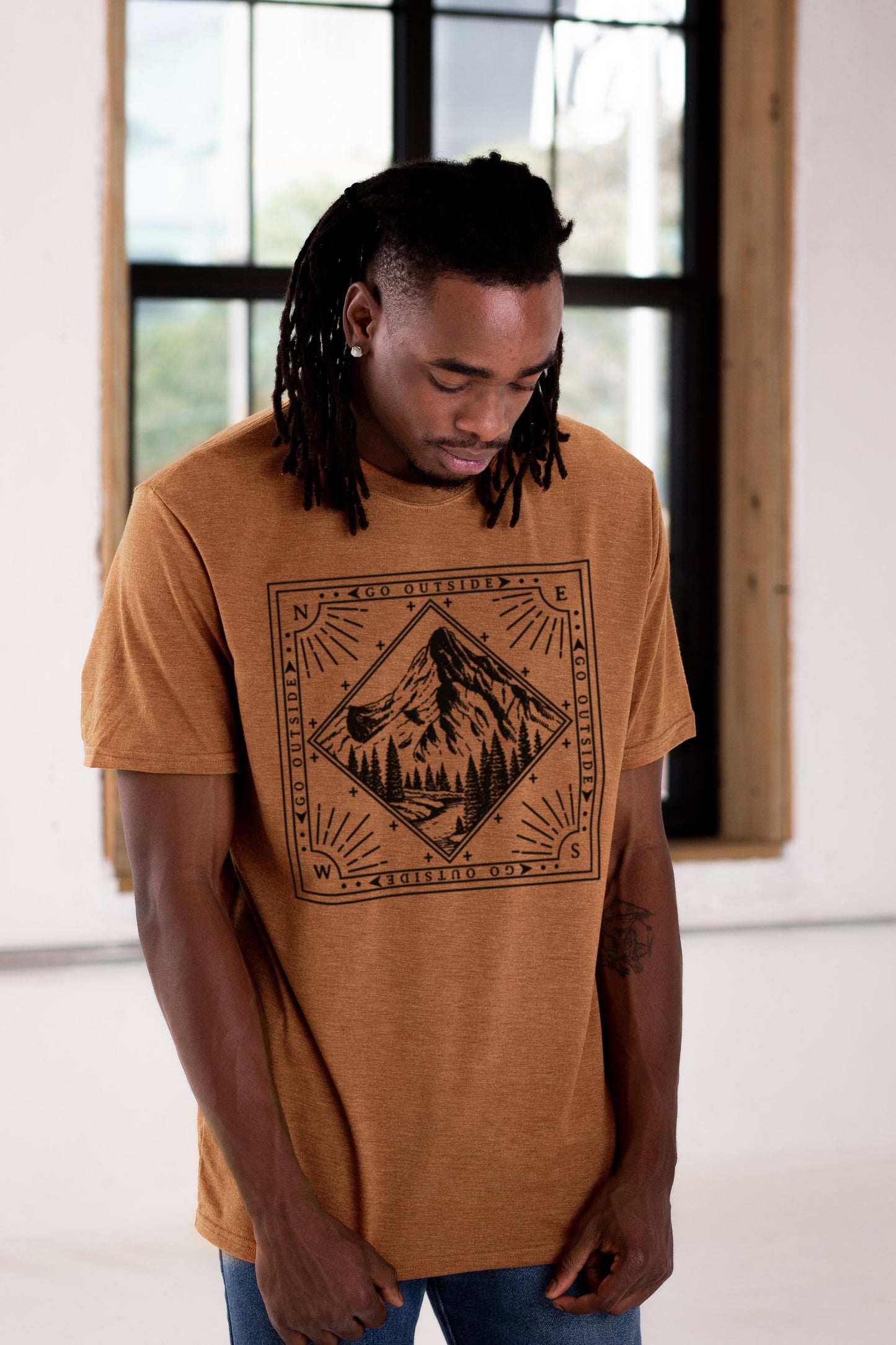 Go Outside and Explore Unisex Eco-Triblend Tee - Osadia Concept Store