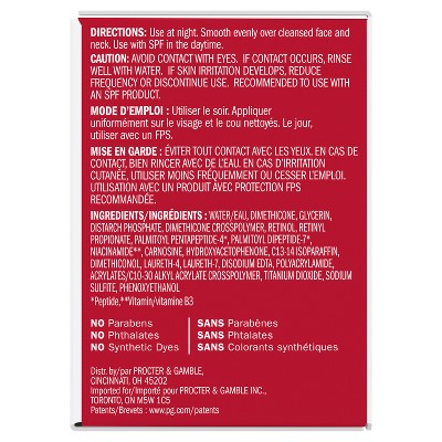 Olay Regenerist Retinol 24 Max Night Face Cream Moisturizer 1.7oz - Imperfect Box