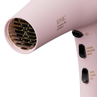 Andis Soft Touch Pro Dry Tourmaline Ionic Dryer Pink 1875 Watts - Imperfect Box