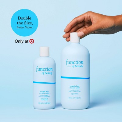 Function of Beauty Straight Jumbo Conditioner 22 fl oz - Imperfect Container