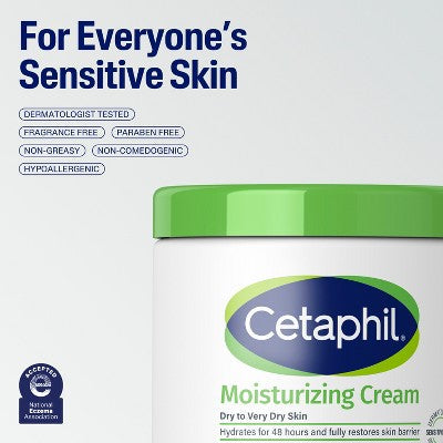 Cetaphil Moisturizing Body and Face Cream 20oz - Imperfect Container