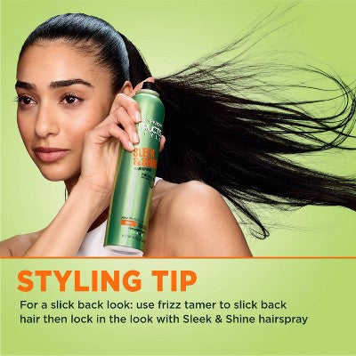Garnier Fructis Style Sleek & Shine Hairspray 8.25oz - Imperfect Container