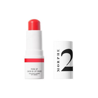 Morphe 2 Perk Up Lip and Cheek Blush Hibiscus Hottie 1.03oz - New