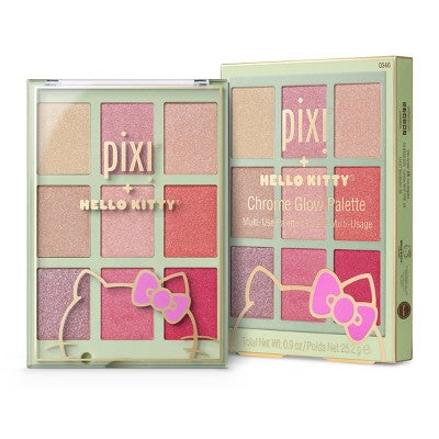 Pixi + Hello Kitty Chrome Glow Palette 0.9oz - Missing Box