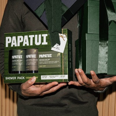 Papatui Men's Shower Pack Cedar Sport 3ct - Imperfect Box