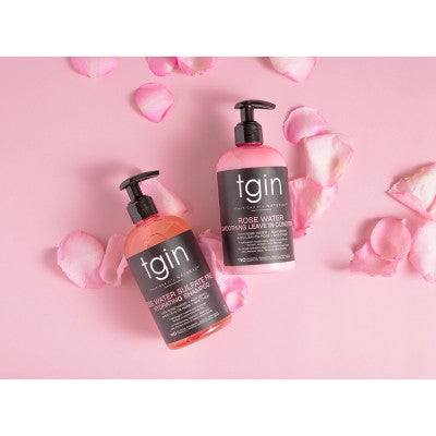 TGIN Rose Water Smoothing Leave In Conditioner 13 fl oz - New