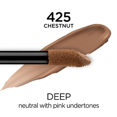L'Oreal Paris Infallible Full Wear, Full Coverage 425 Chestnut 0.33 fl oz - Imperfect Container
