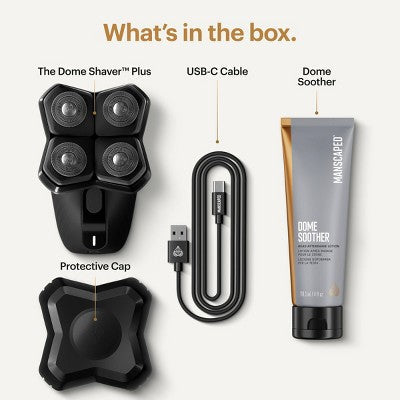 Manscaped Dome Shaver Plus Essentials Kit - Imperfect Box