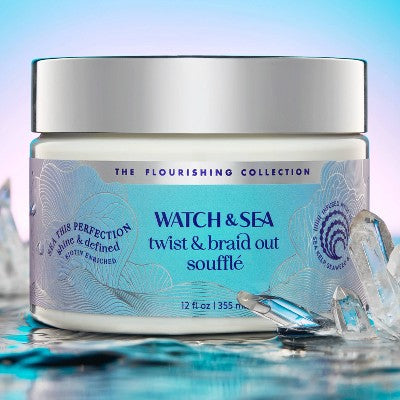 Watch & Sea This Perfection Twist & Braid Out Souffle 12 fl oz - Imperfect Container - Osadia Concept Store