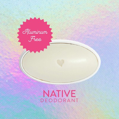 Native Limited Edition Solid Deodorant Vanilla Piece of Cake  2.65oz - Imperfect Container