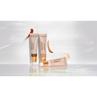 Makeup Revolution SuperDewy Tinted Moisturizer Light 1.85 fl oz - New