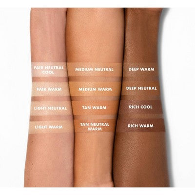 e.l.f. Halo Glow Powder Filter Foundation Medium Warm 0.35oz - Imperfect Box