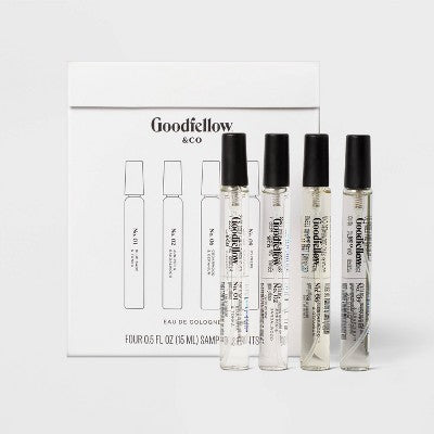 Goodfellow &Co Cologne Sampler Set 0.5 fl oz/4ct  - Imperfect Box
