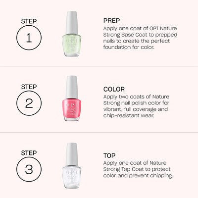 OPI Nature Strong Nail Polish A Bloom With A View 0.5 fl oz - Imperfect Container